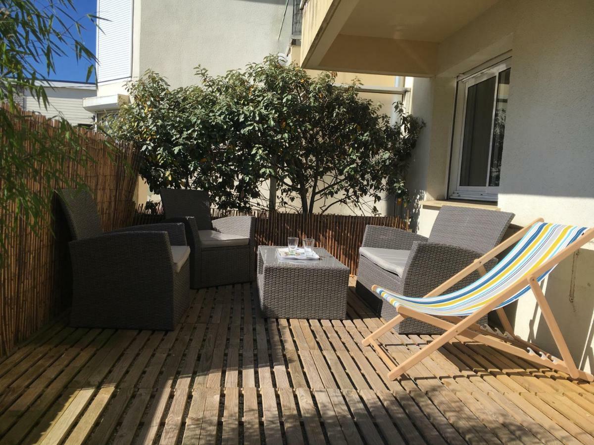 Le Wim'Heureux Terrasse Apartment Wimereux Exterior photo