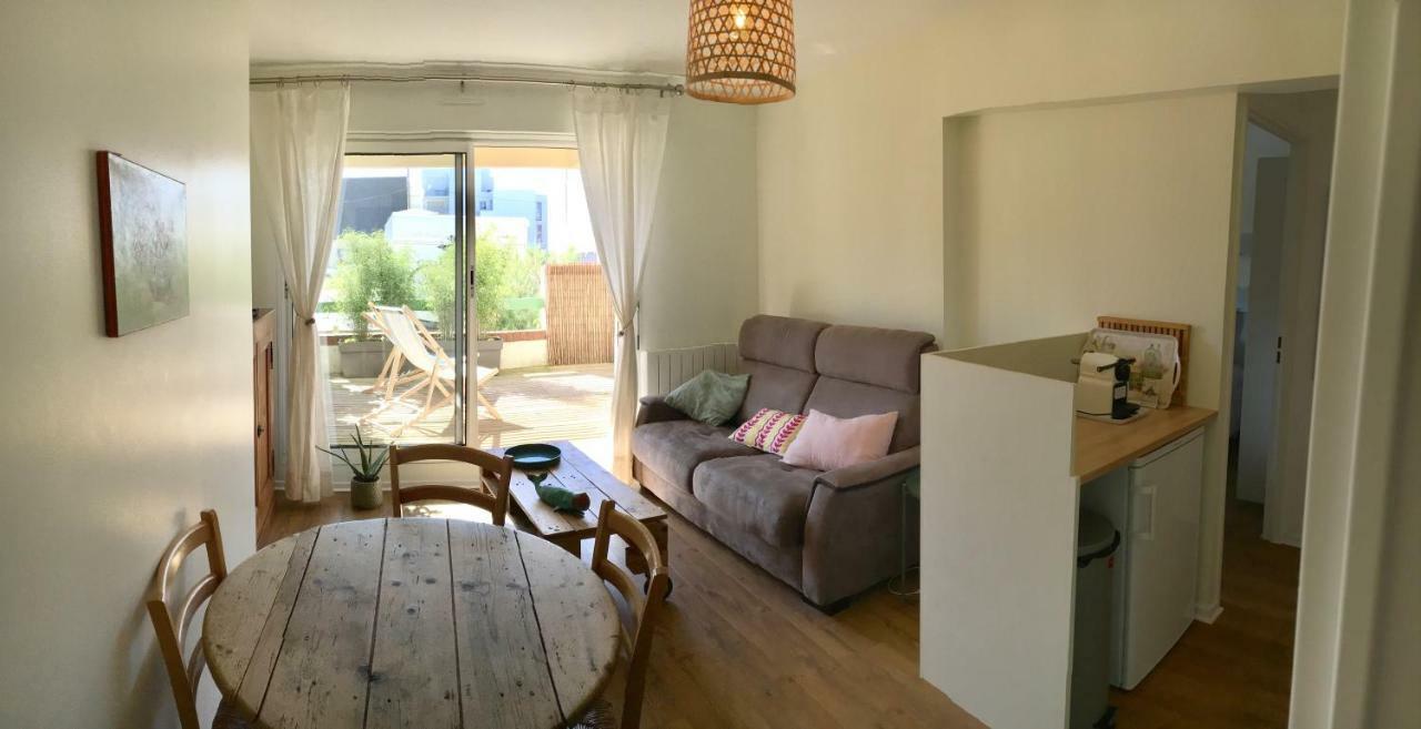Le Wim'Heureux Terrasse Apartment Wimereux Exterior photo